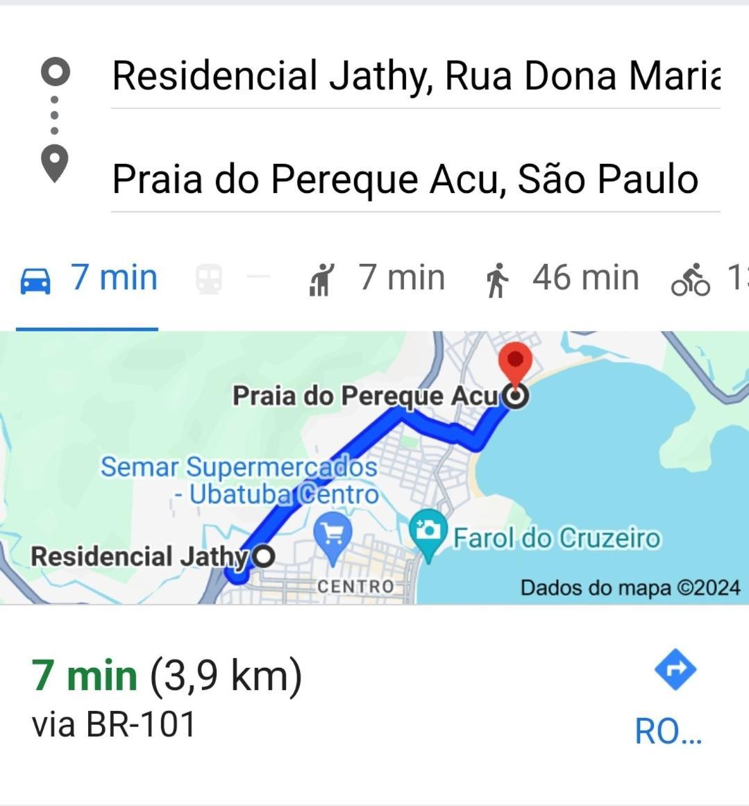 Jathy - Centro, Varanda Gourmet, Ar Condicionado, Piscina E Wi-Fi Ubatuba Exterior foto